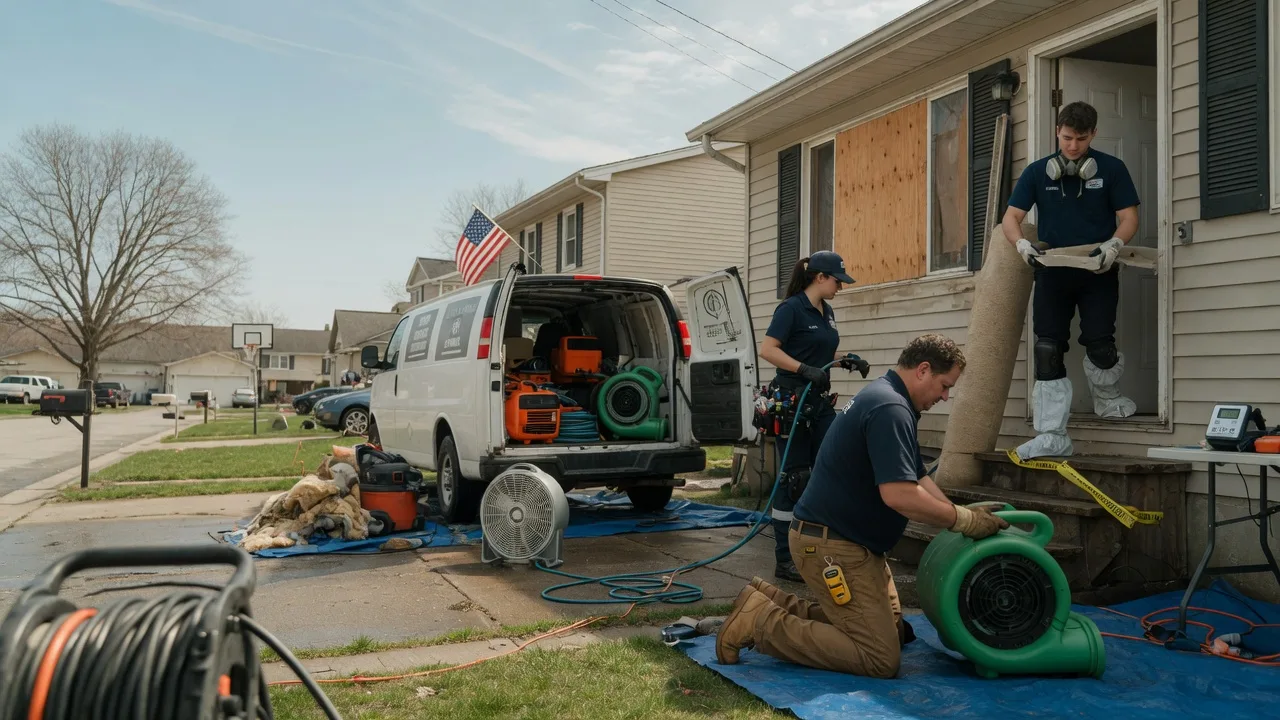 Water Damage Restoration in Transfer, PA near me